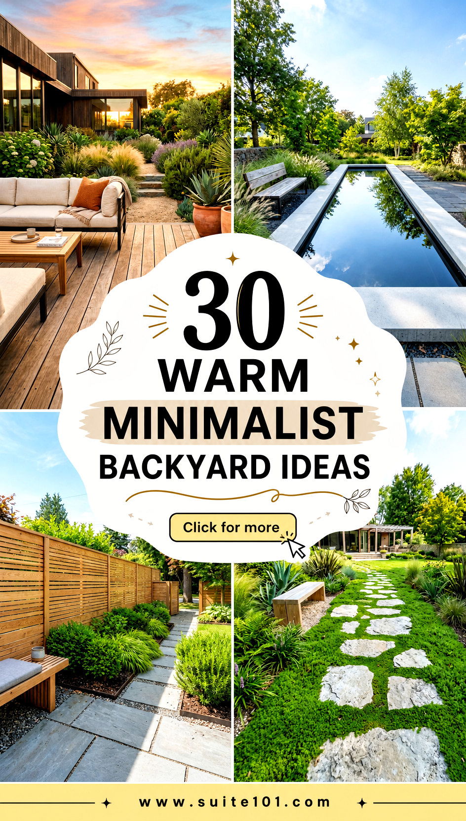 30 Warm Minimalist Backyard Ideas for Calm Outdoor Living - 30 Warm Minimalist Backyard Ideas for Calm Outdoor Living