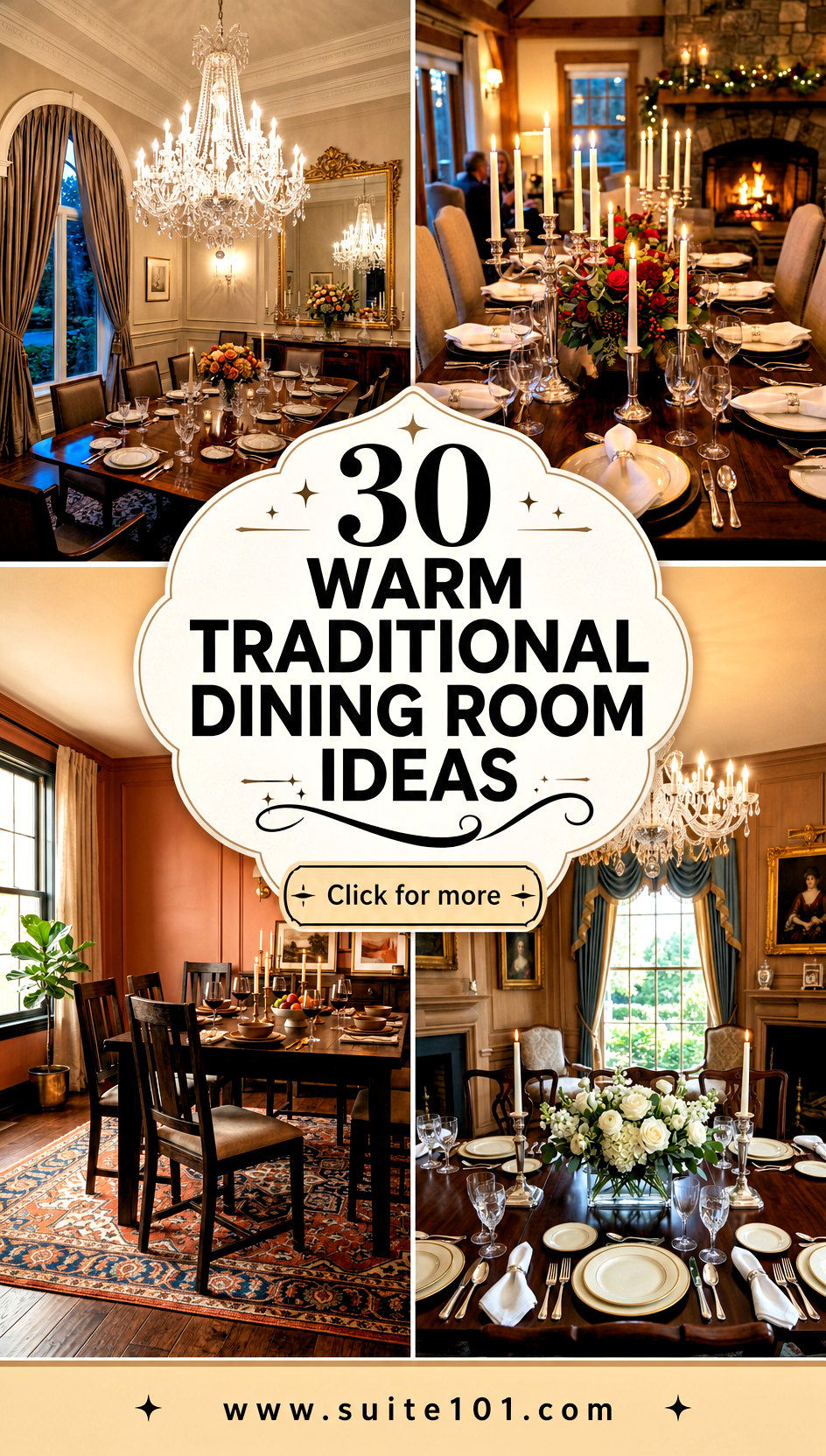 30 Warm Traditional Dining Room Ideas for Classic Gatherings - 30 Warm Traditional Dining Room Ideas for Classic Gatherings