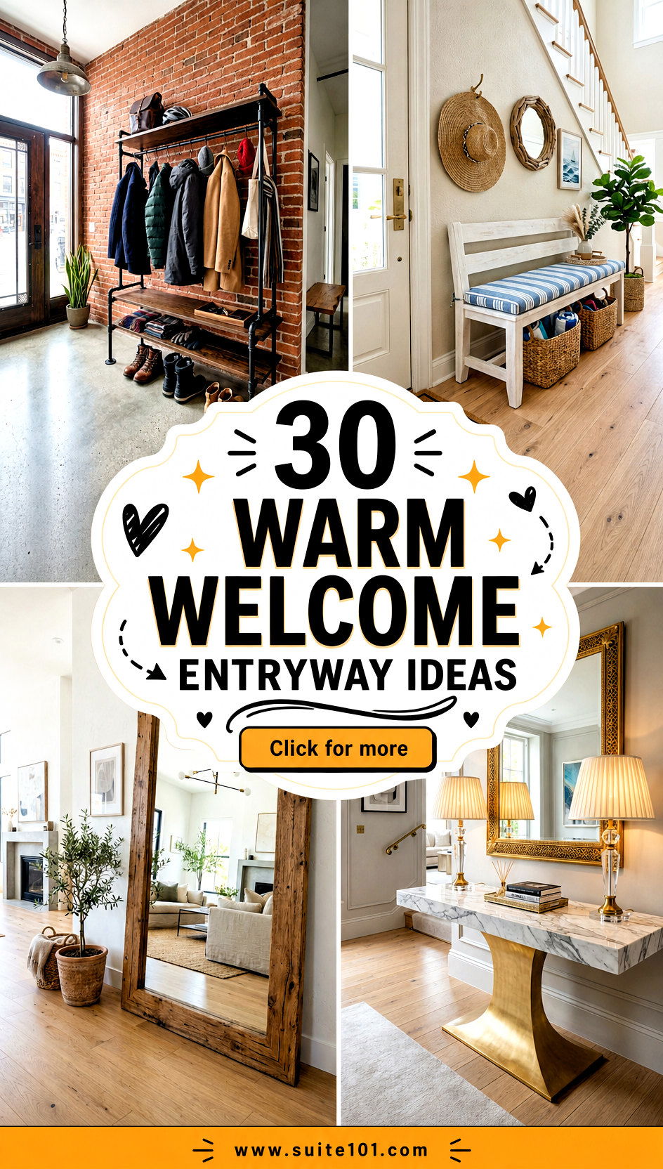 30 Warm Welcome Entryway Ideas That Greet Guests Beautifully - 30 Warm Welcome Entryway Ideas That Greet Guests Beautifully