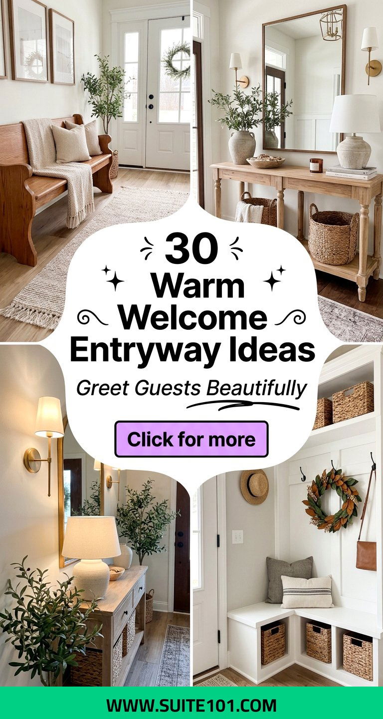 30 Warm Welcome Entryway Ideas That Greet Guests Beautifully - 30 Warm Welcome Entryway Ideas That Greet Guests Beautifully