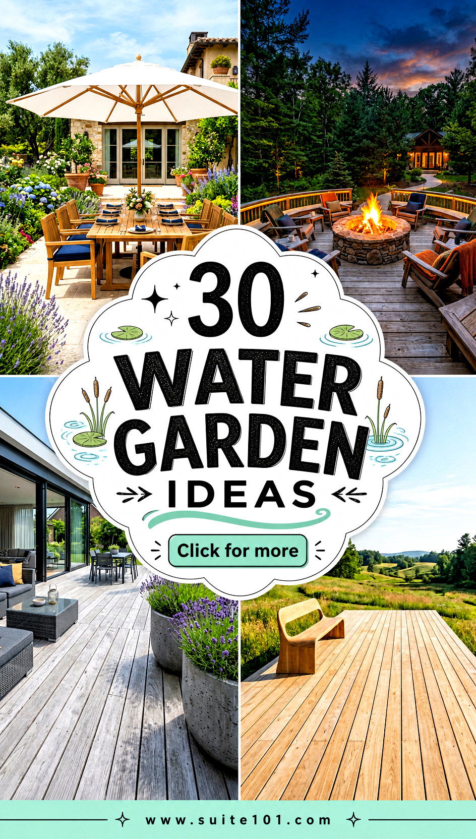 30 Water Garden Ideas to Build a Serene Backyard Oasis - 30 Water Garden Ideas to Build a Serene Backyard Oasis