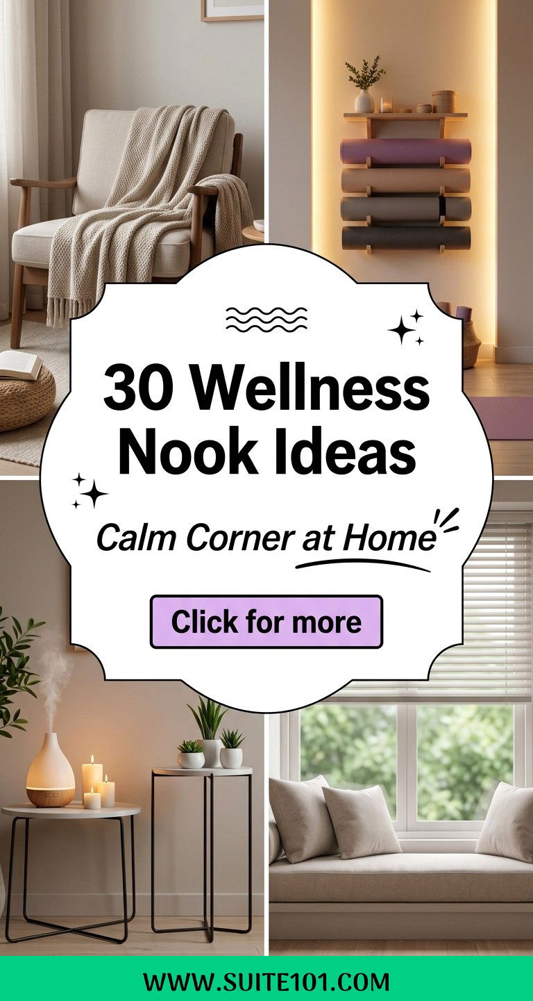 30 Wellness Nook Ideas to Create a Calm Corner at Home Today - 30 Wellness Nook Ideas to Create a Calm Corner at Home Today