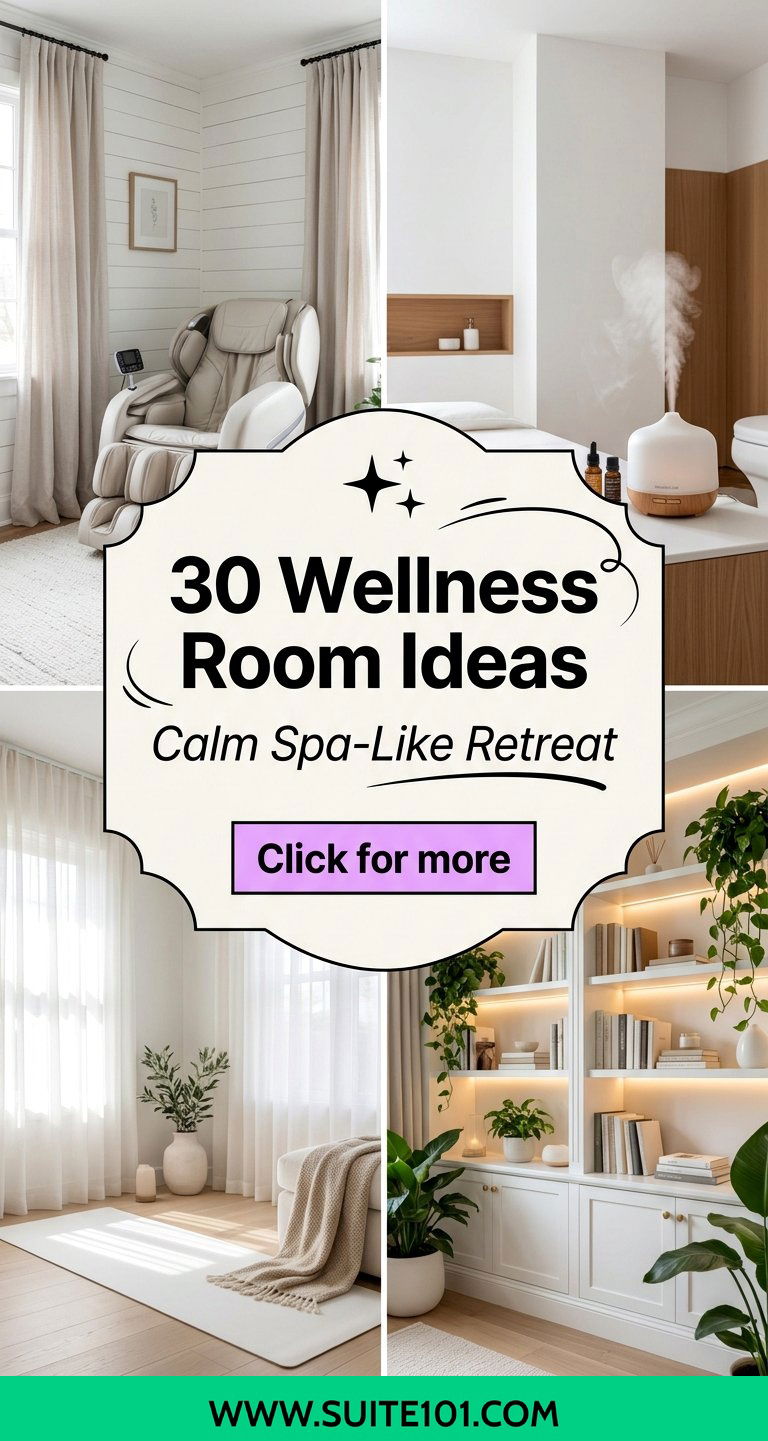 30 Wellness Room Ideas to Create a Calm Spa-Like Retreat - 30 Wellness Room Ideas to Create a Calm, Spa-Like Retreat