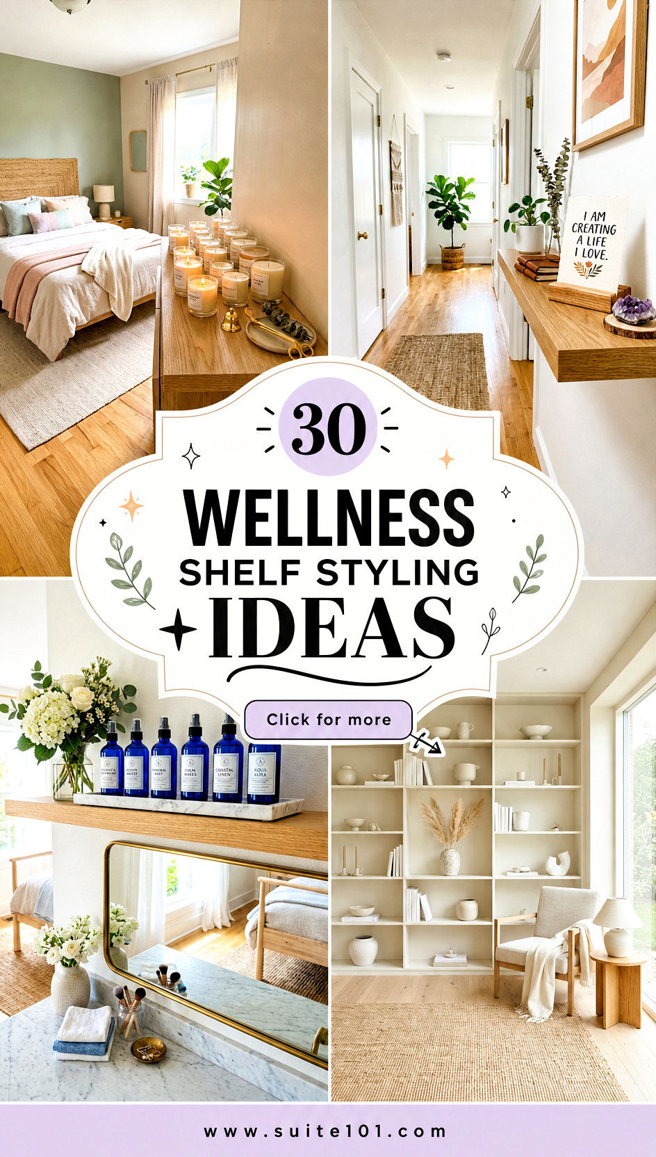 30 Wellness Shelf Styling Ideas for a Calmer Cleaner Home Vibe - 30 Wellness Shelf Styling Ideas for a Calmer, Cleaner Home Vibe