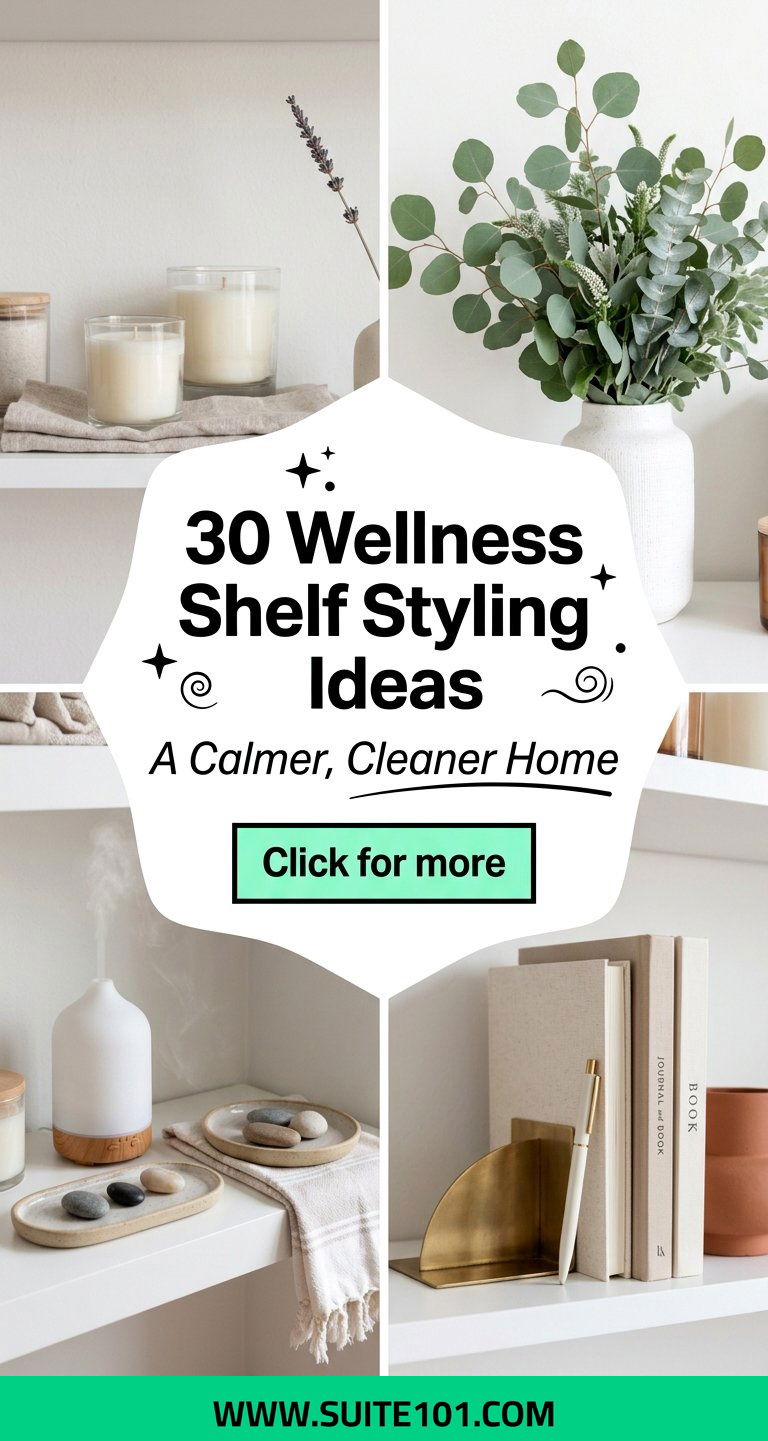 30 Wellness Shelf Styling Ideas for a Calmer Cleaner Home Vibe - 30 Wellness Shelf Styling Ideas for a Calmer, Cleaner Home Vibe