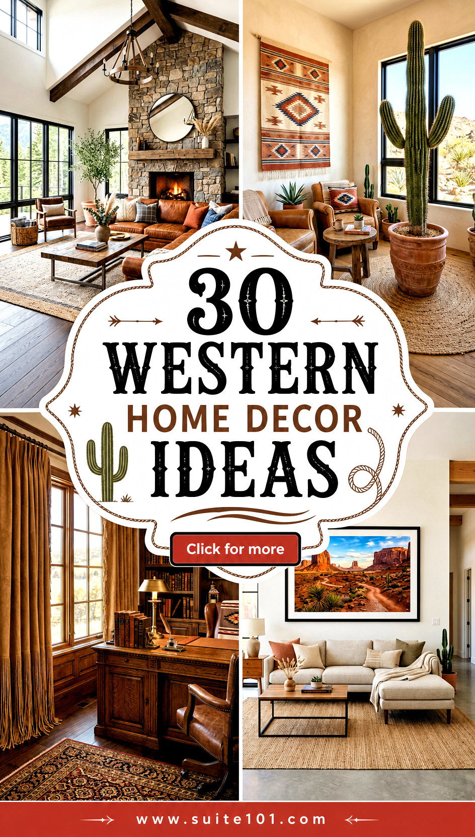 30 Western Home Decor Ideas to Warm Up Any Space Beautifully - 30 Western Home Decor Ideas to Warm Up Any Space Beautifully