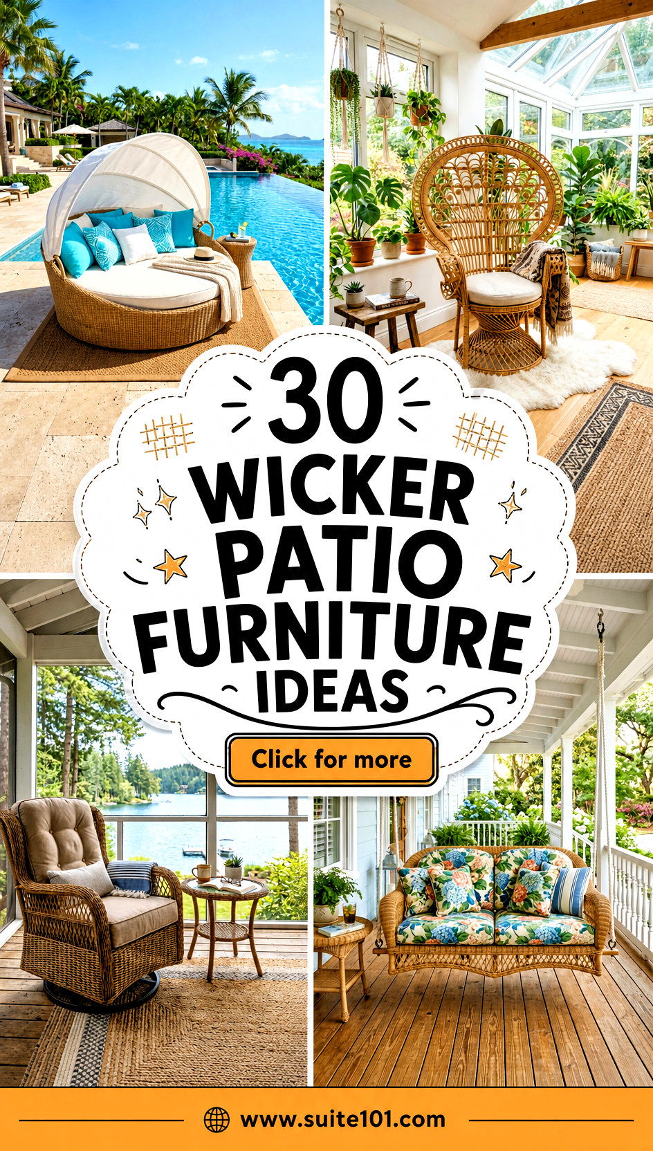 30 Wicker Patio Furniture Ideas for Cozy Outdoor Entertaining - 30 Wicker Patio Furniture Ideas for Cozy Outdoor Entertaining