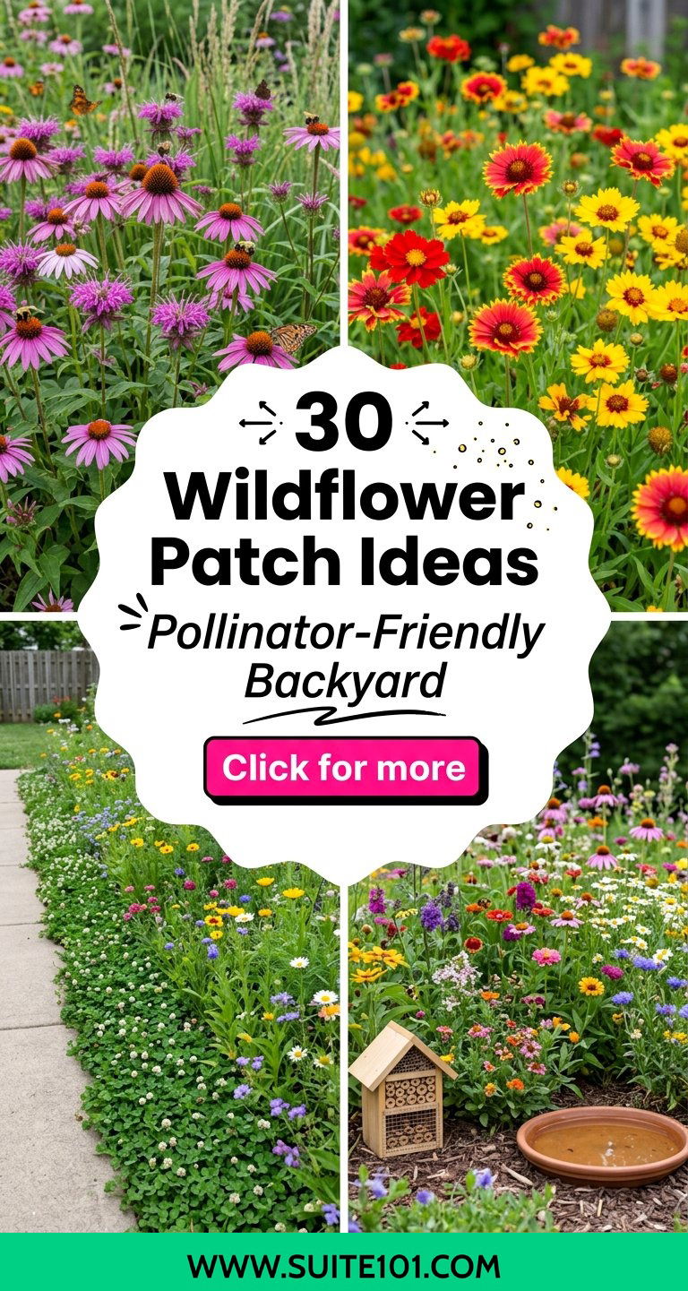30 Wildflower Patch Ideas for a Pollinator-Friendly Backyard - 30 Wildflower Patch Ideas for a Pollinator-Friendly Backyard