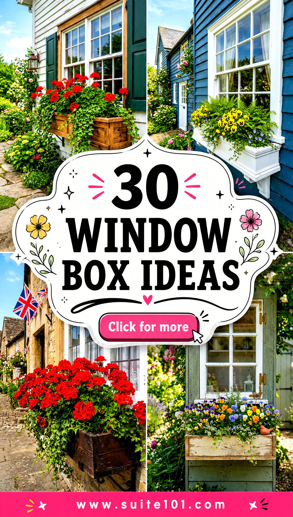 30 Window Box Ideas for Colorful Curb Appeal All Season Long - 30 Window Box Ideas for Colorful Curb Appeal All Season Long