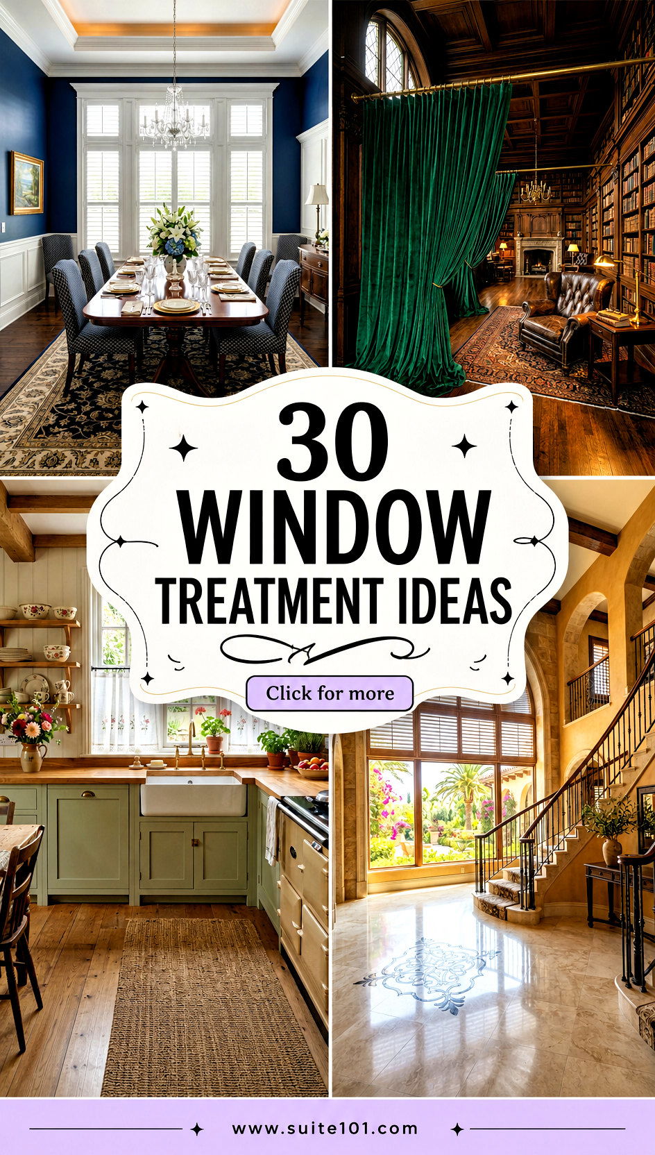 30 Window Treatment Ideas to Dress Any Room Beautifully - 30 Window Treatment Ideas to Dress Any Room Beautifully