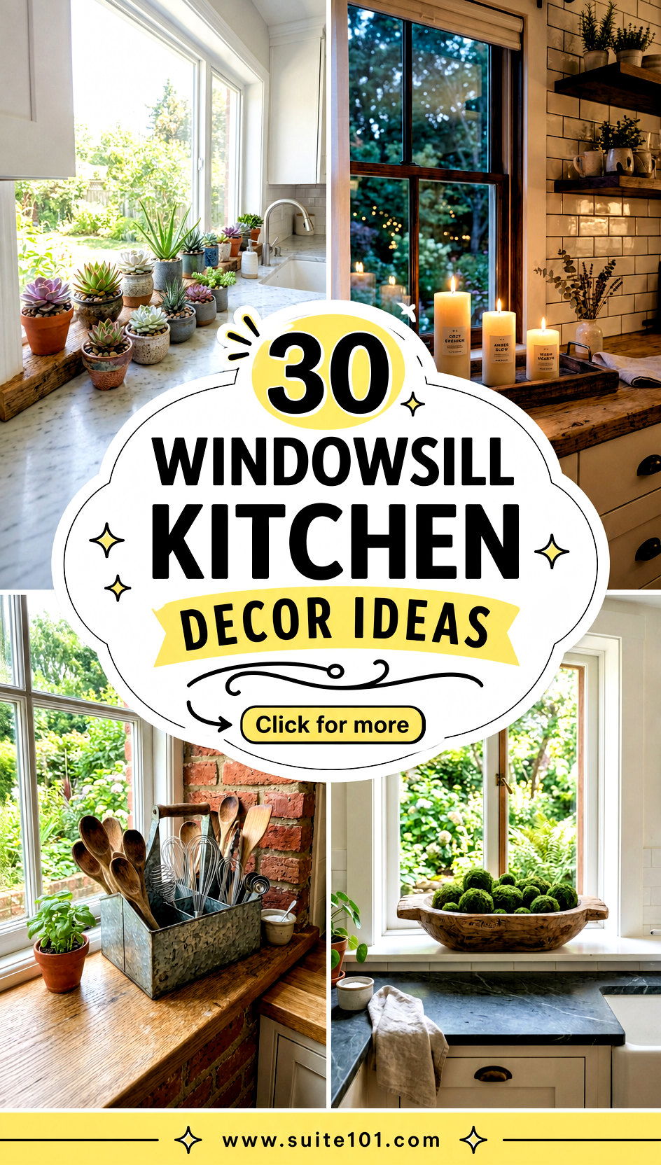 30 Windowsill Kitchen Decor Ideas to Refresh Your Space - 30 Windowsill Kitchen Decor Ideas to Refresh Your Space