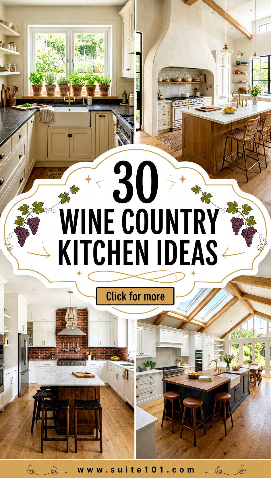 30 Wine Country Kitchen Ideas for Rustic Elegant Style - 30 Wine Country Kitchen Ideas for Rustic, Elegant Style