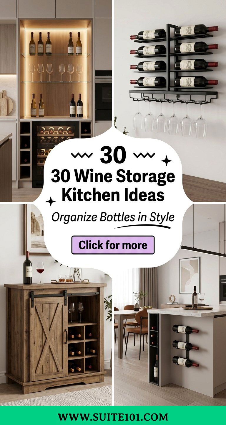 30 Wine Storage Kitchen Ideas to Organize Bottles in Style - 30 Wine Storage Kitchen Ideas to Organize Bottles in Style