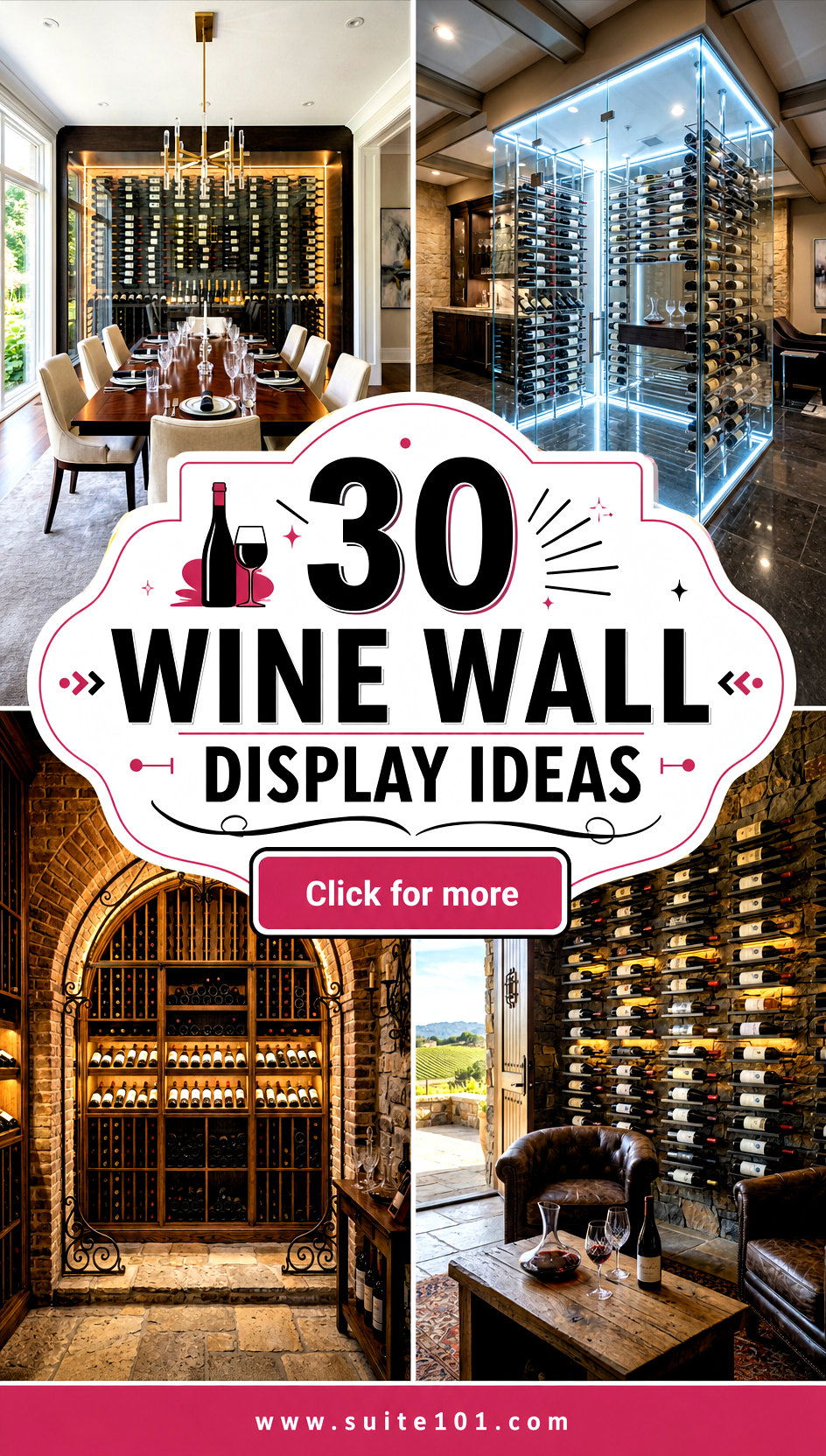 30 Wine Wall Display Ideas to Show Off Your Collection Proudly - 30 Wine Wall Display Ideas to Show Off Your Collection Proudly