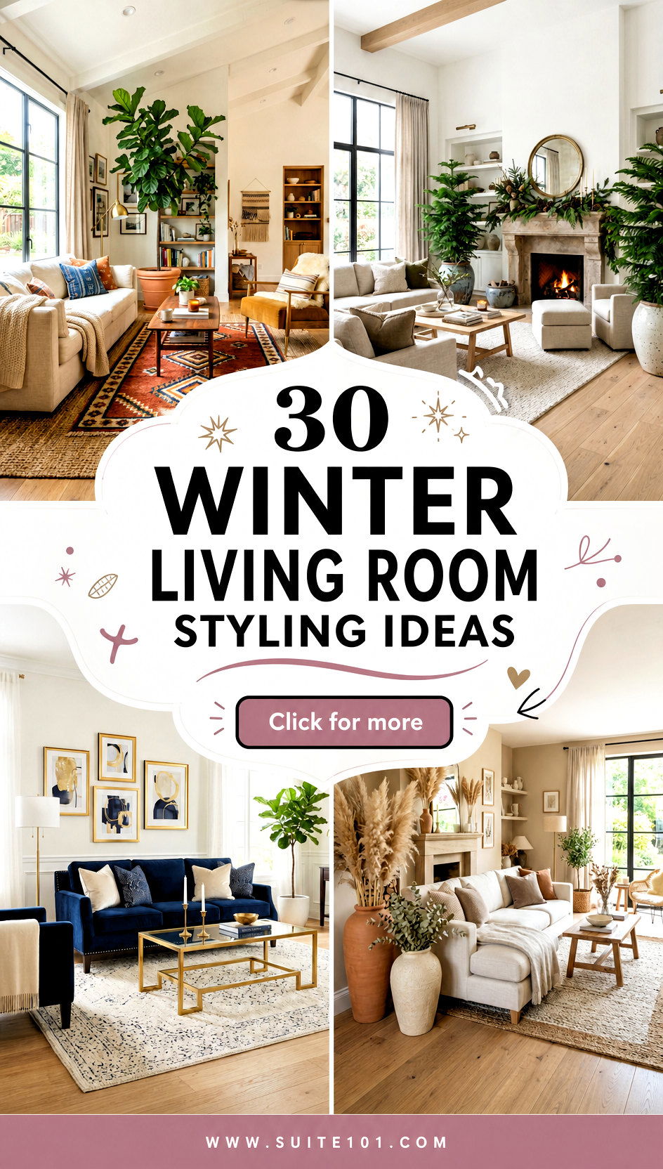 30 Winter Living Room Styling Ideas for a Warmer Home Today - 30 Winter Living Room Styling Ideas for a Warmer Home Today