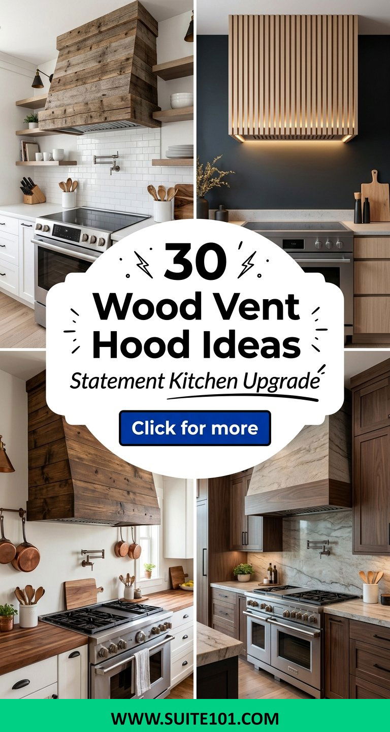 30 Wood Vent Hood Ideas for a Statement Kitchen Upgrade - 30 Wood Vent Hood Ideas for a Statement Kitchen Upgrade