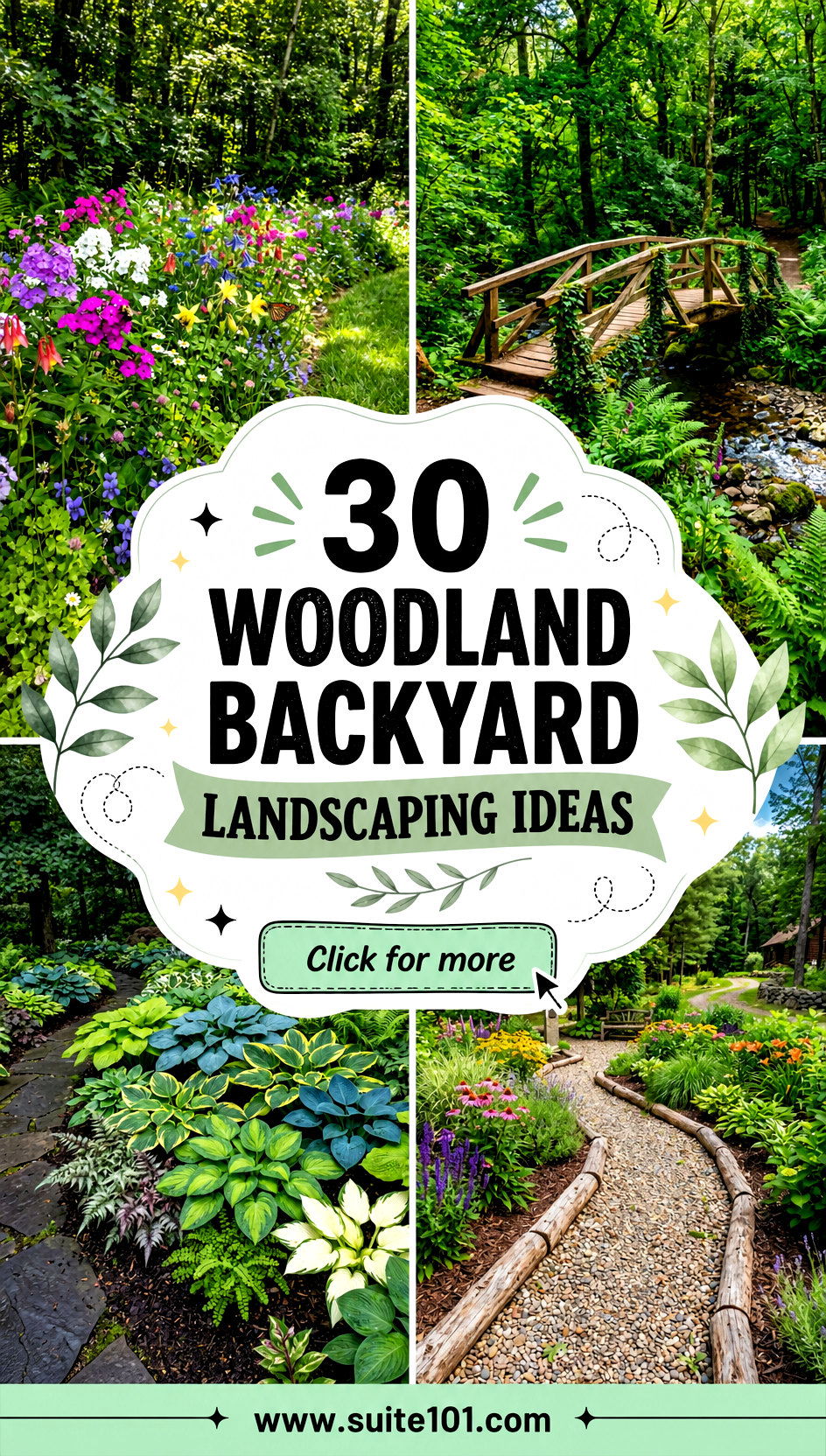 30 Woodland Backyard Landscaping Ideas for a Serene Retreat - 30 Woodland Backyard Landscaping Ideas for a Serene Retreat