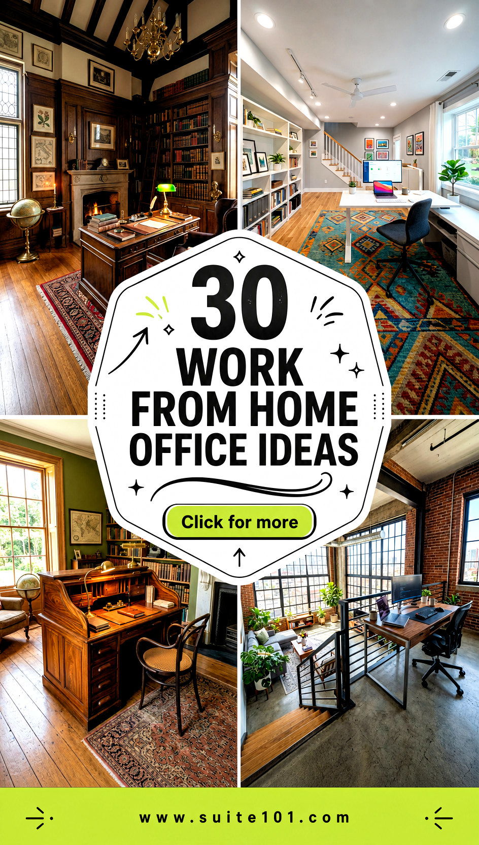 30 Work From Home Office Ideas for a Focused Stylish Workspace - 30 Work From Home Office Ideas for a Focused, Stylish Workspace
