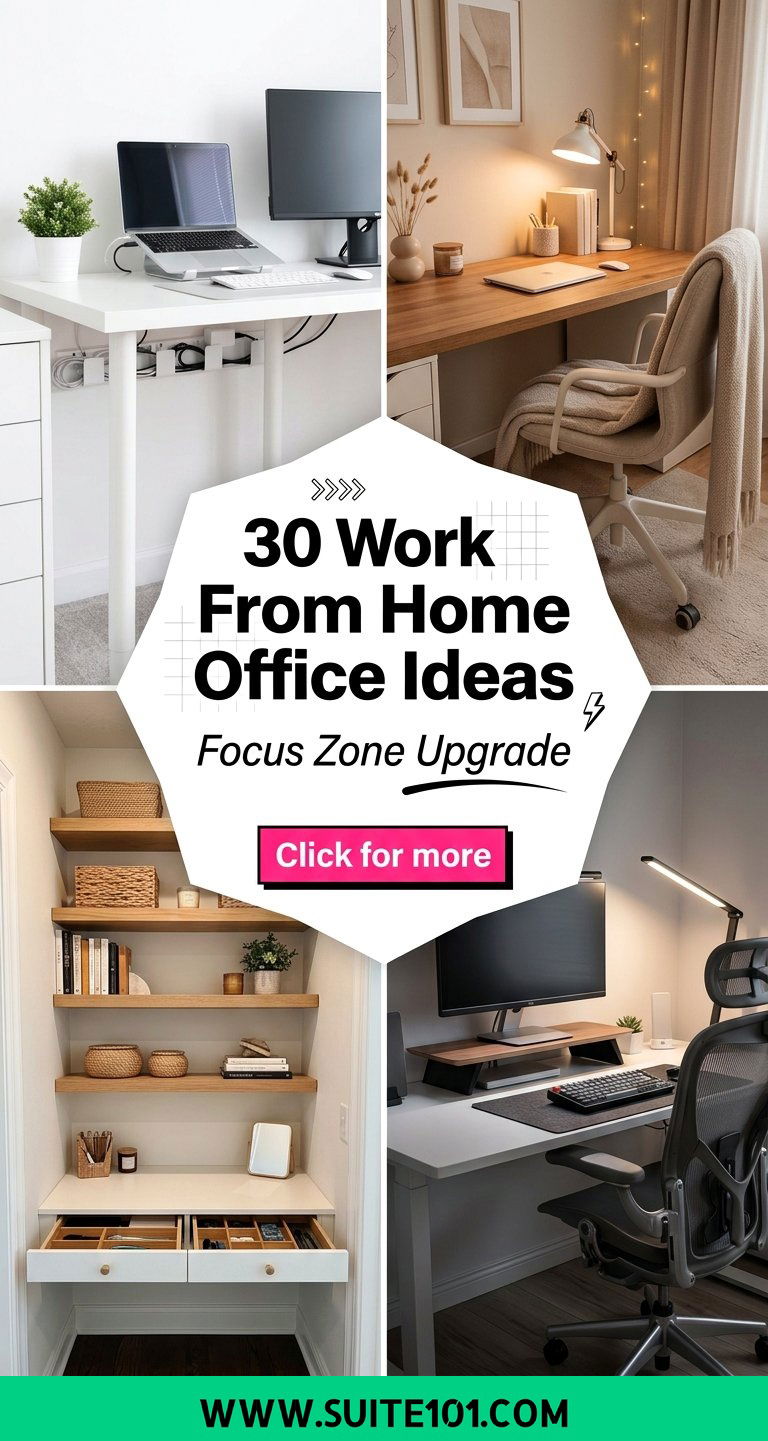 30 Work From Home Office Ideas for a Focused Stylish Workspace - 30 Work From Home Office Ideas for a Focused, Stylish Workspace