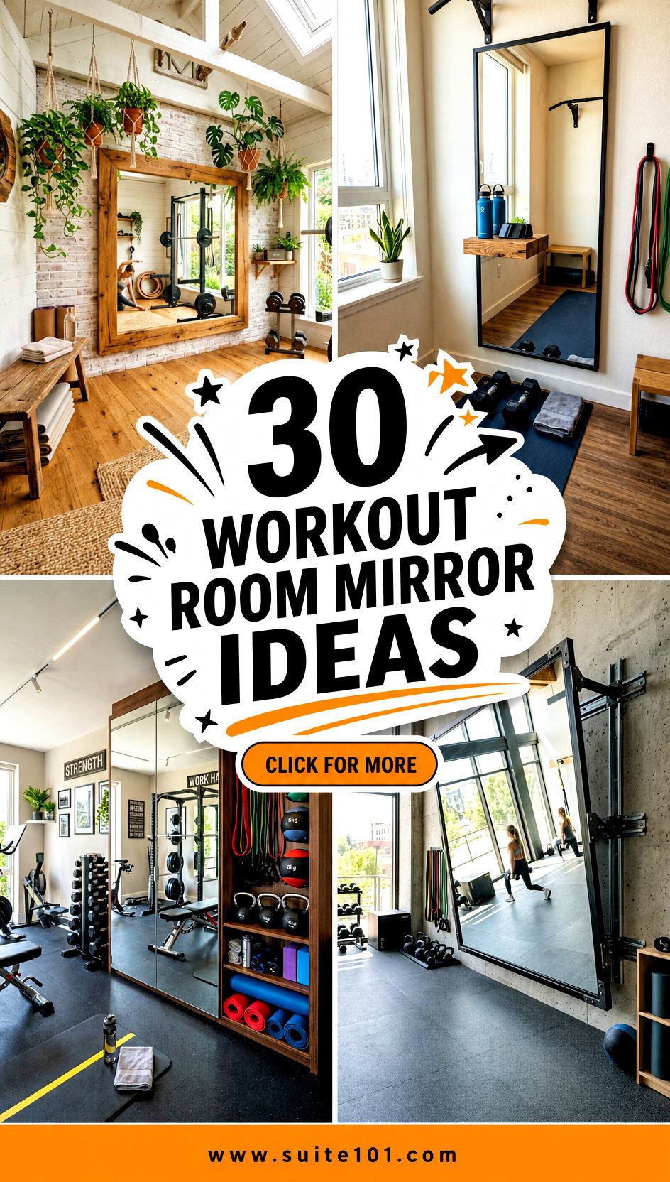 30 Workout Room Mirror Ideas to Make Every Session Count - 30 Workout Room Mirror Ideas to Make Every Session Count
