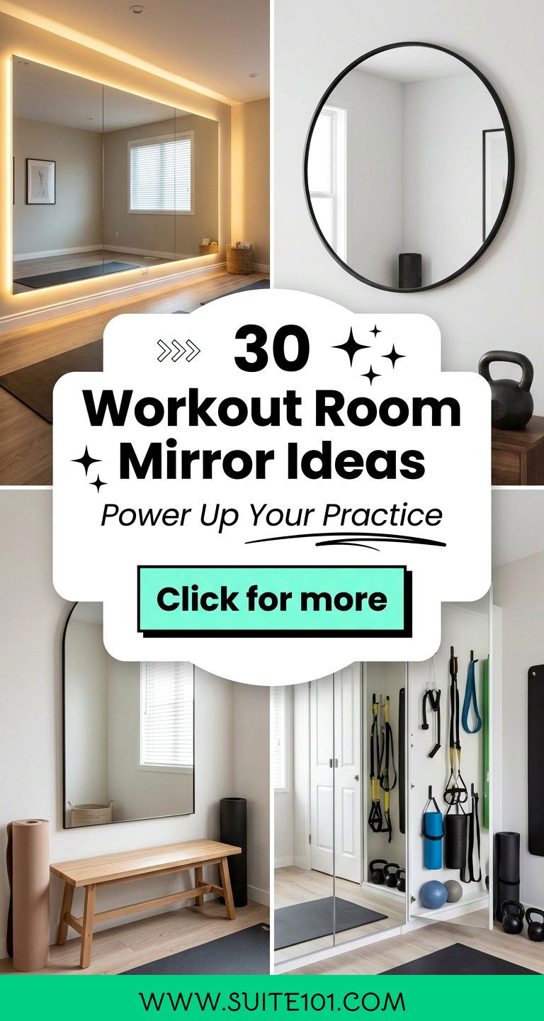 30 Workout Room Mirror Ideas to Make Every Session Count - 30 Workout Room Mirror Ideas to Make Every Session Count