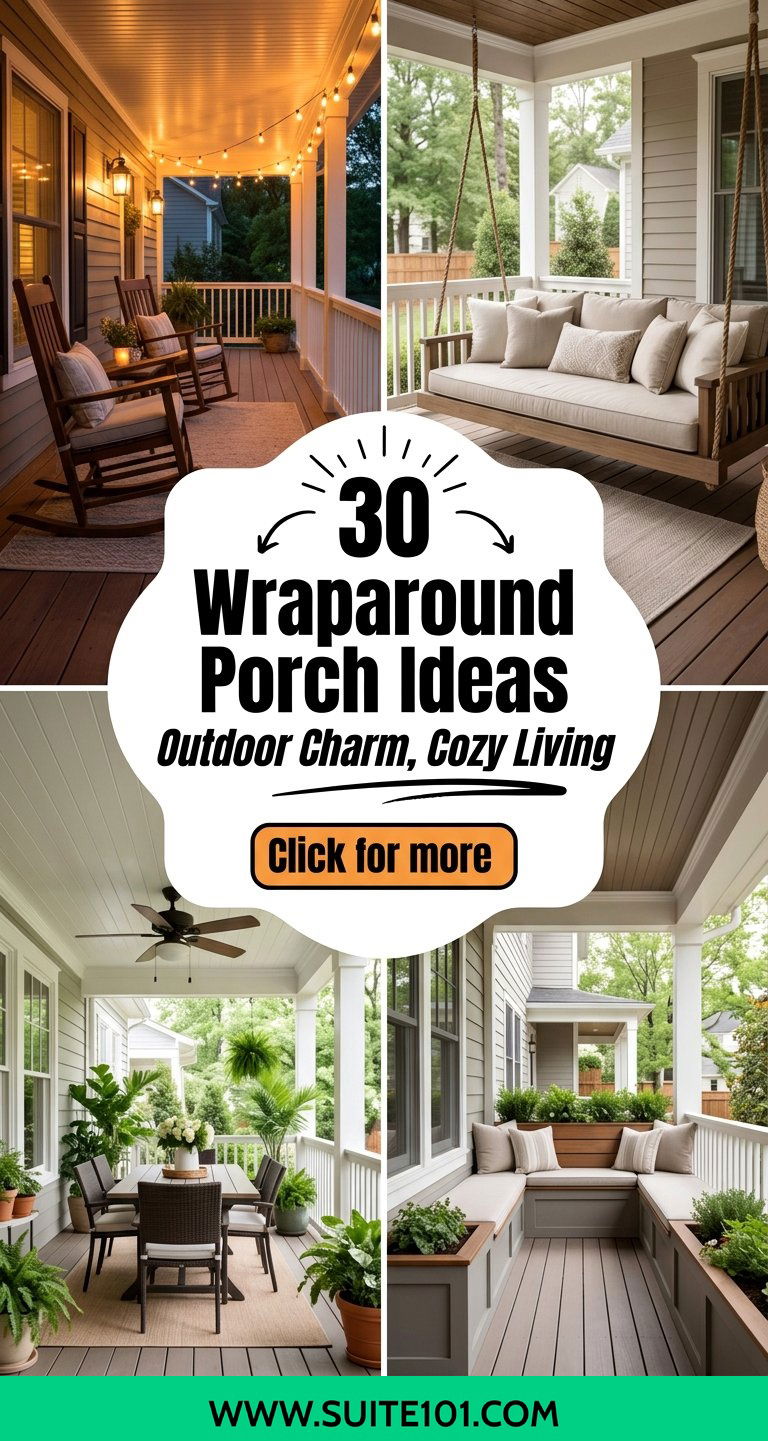 30 Wraparound Porch Ideas for Outdoor Charm and Cozy Living - 30 Wraparound Porch Ideas for Outdoor Charm and Cozy Living