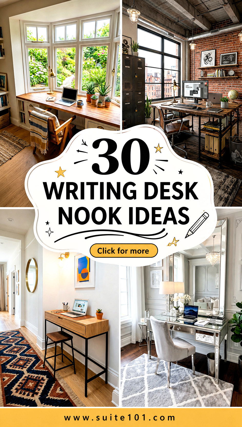 30 Writing Desk Nook Ideas for Cozy Focus and Better Productivity - 30 Writing Desk Nook Ideas for Cozy Focus and Better Productivity