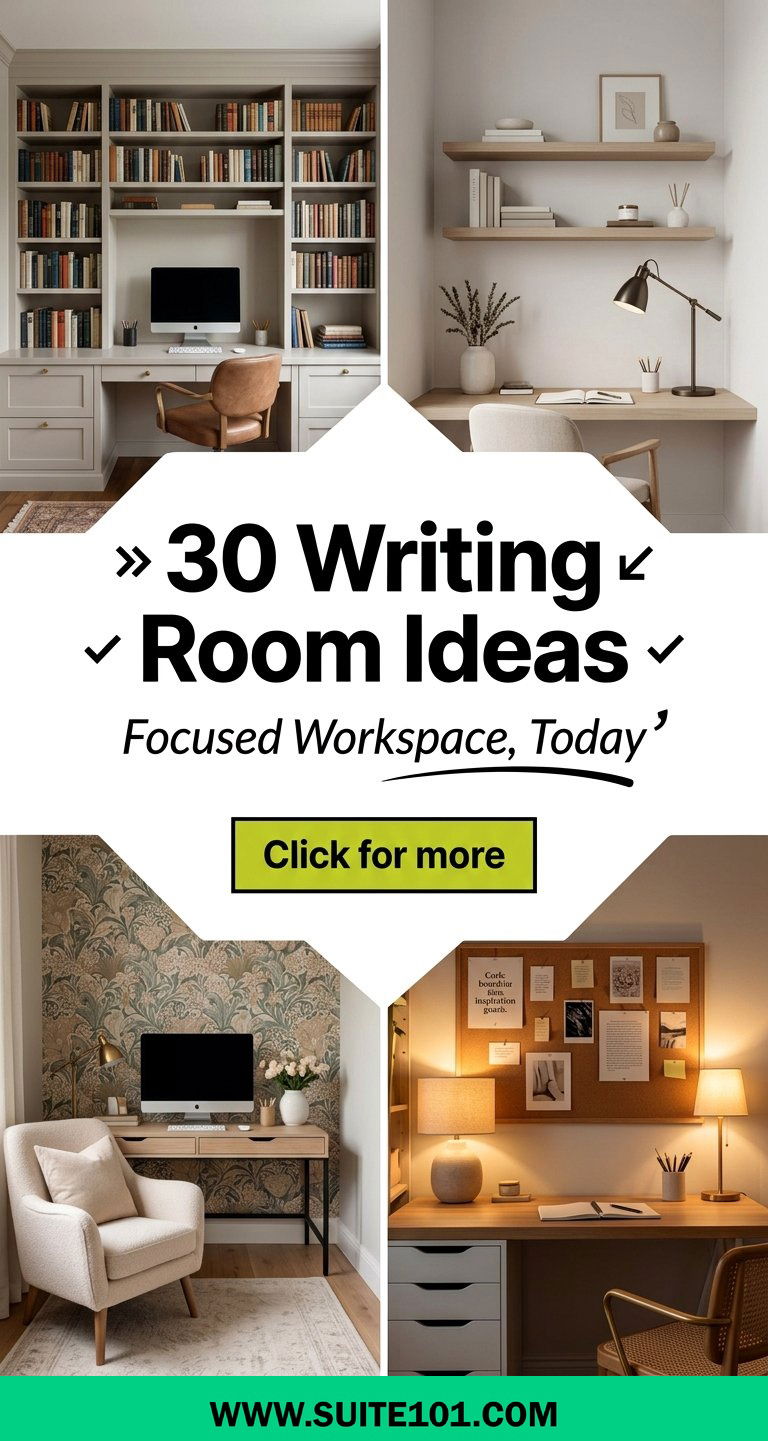 30 Writing Room Ideas to Create a Focused Workspace Today - 30 Writing Room Ideas to Create a Focused Workspace Today