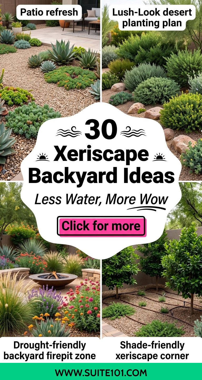 30 Xeriscape Backyard Ideas for Lush Looks With Less Water - 30 Xeriscape Backyard Ideas for Lush Looks With Less Water