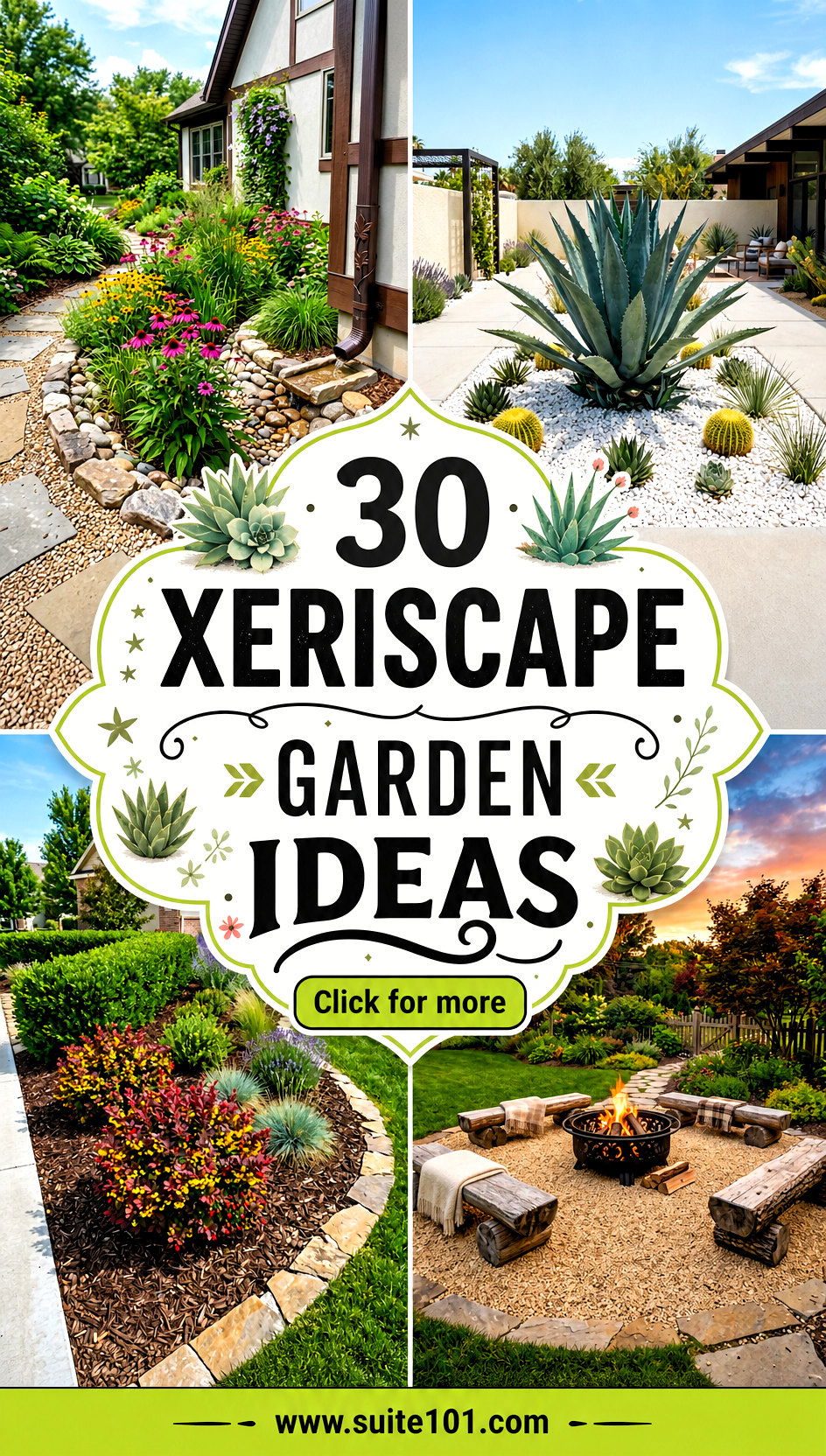30 Xeriscape Garden Ideas to Create a Drought-Tolerant Oasis - 30 Xeriscape Garden Ideas to Create a Drought-Tolerant Oasis