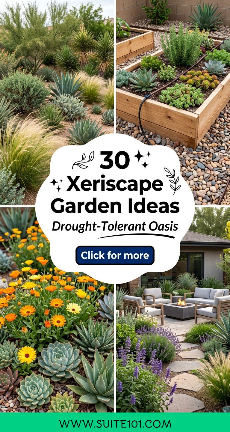 30 Xeriscape Garden Ideas to Create a Drought-Tolerant Oasis - 30 Xeriscape Garden Ideas to Create a Drought-Tolerant Oasis