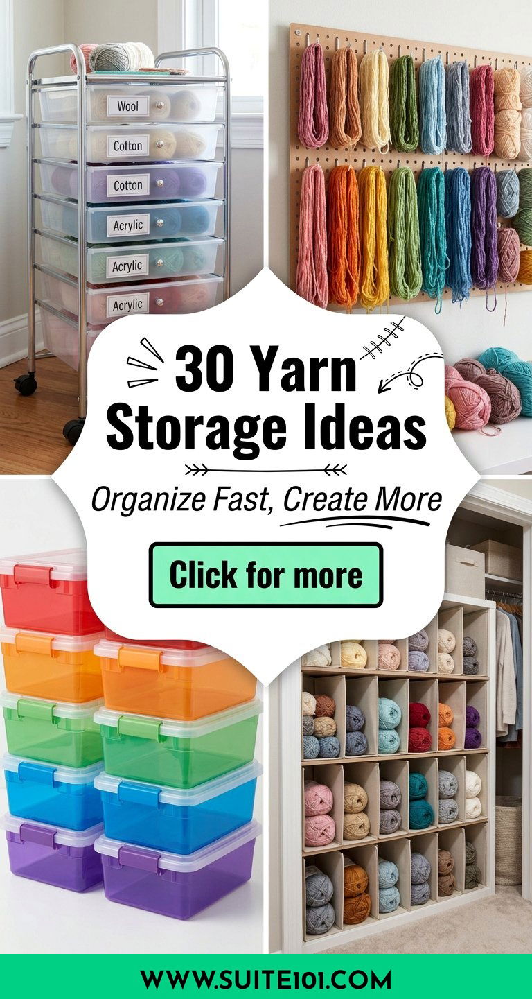 30 Yarn Storage Ideas to Organize Your Craft Supplies Fast - 30 Yarn Storage Ideas to Organize Your Craft Supplies Fast