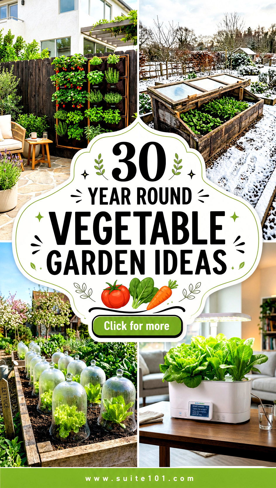 30 Year Round Vegetable Garden Ideas for Peak Harvest Now - 30 Year Round Vegetable Garden Ideas for Peak Harvest Now