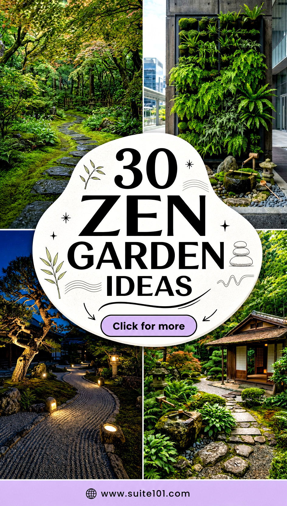 30 Zen Garden Ideas to Create Calm Balance and Beauty - 30 Zen Garden Ideas to Create Calm, Balance, and Beauty