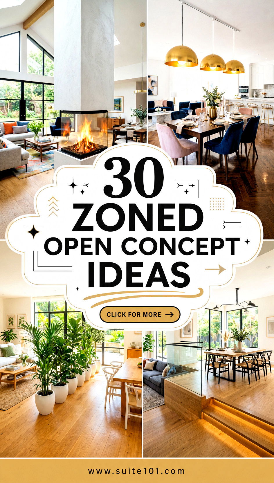 30 Zoned Open Concept Ideas for Stylish Functional Flow - 30 Zoned Open Concept Ideas for Stylish, Functional Flow