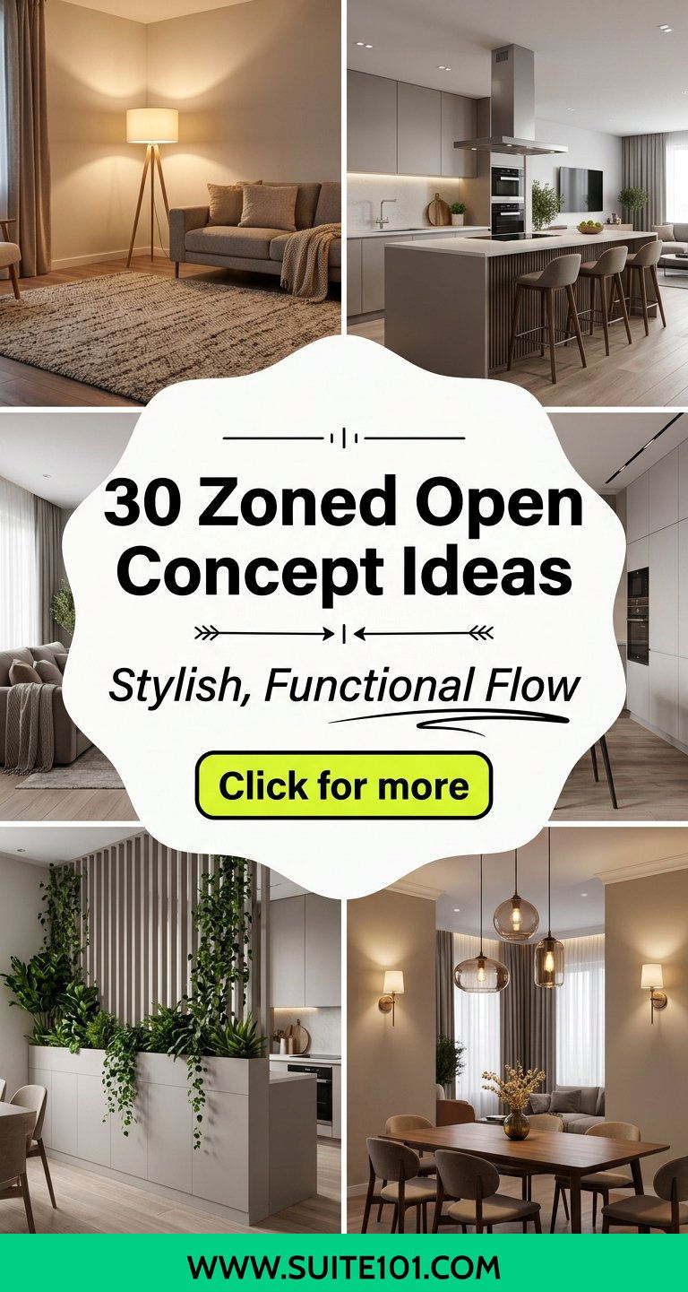 30 Zoned Open Concept Ideas for Stylish Functional Flow - 30 Zoned Open Concept Ideas for Stylish, Functional Flow