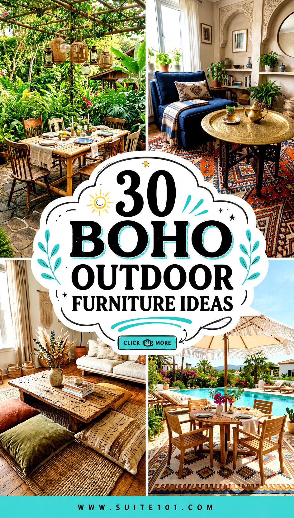 30 boho outdoor furniture ideas To Lounge In Style All Summer Long - 30 boho outdoor furniture ideas To Lounge In Style All Summer Long