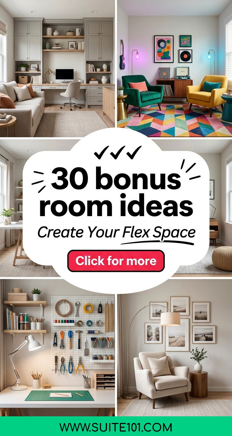 30 bonus room ideas To Create The Perfect Flex Space At Home - 30 bonus room ideas To Create The Perfect Flex Space At Home