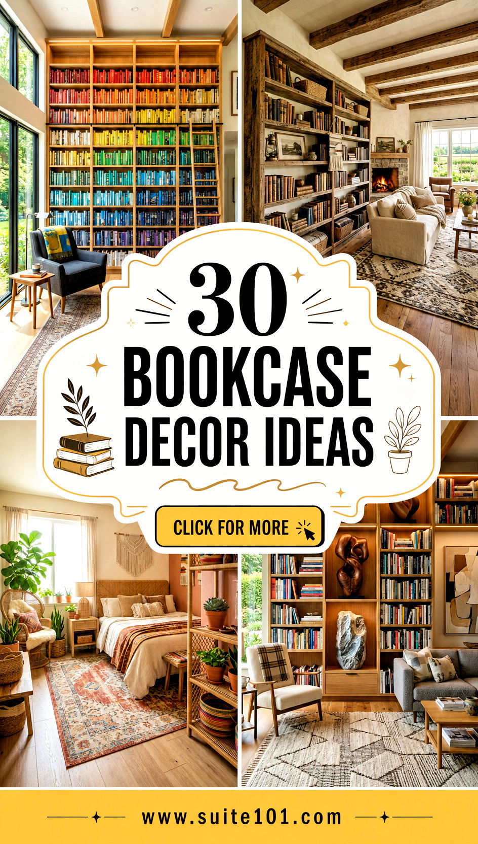 30 bookcase decor ideas To Style Shelves Like A Pro Today Quickly - 30 bookcase decor ideas To Style Shelves Like A Pro Today Quickly