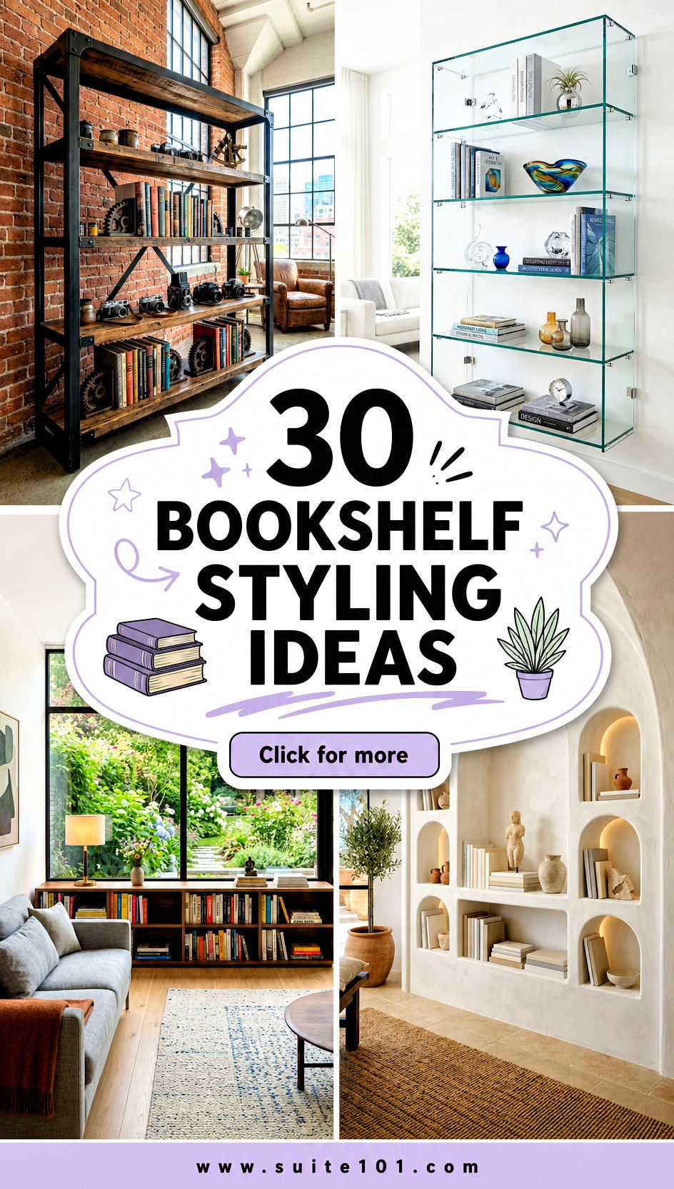30 bookshelf styling ideas For An Eye-Catching Look At Home - 30 bookshelf styling ideas For An Eye-Catching Look At Home