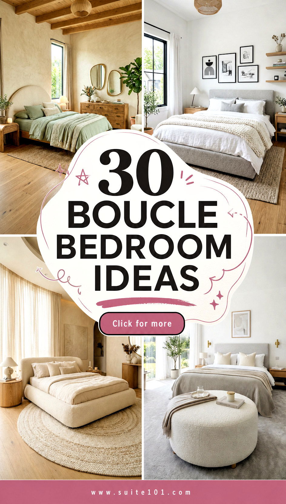 30 boucle bedroom ideas For Cozy Texture And Modern Charm - 30 boucle bedroom ideas For Cozy Texture And Modern Charm