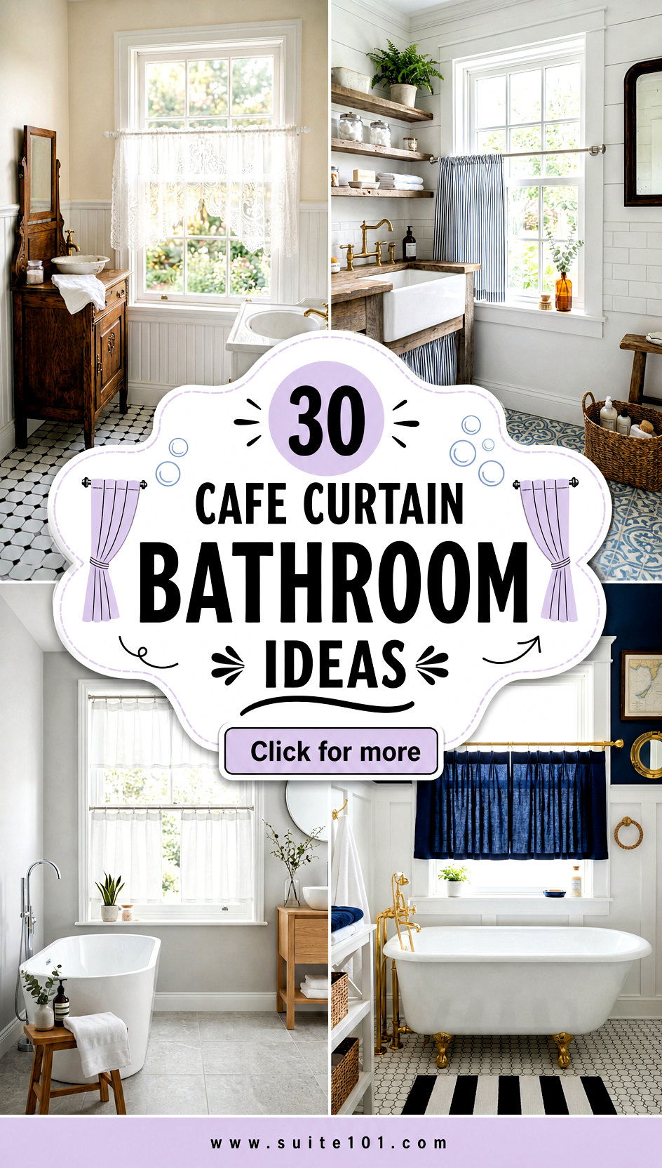 30 cafe curtain bathroom ideas for a Chic Cozy Look That Pops - 30 cafe curtain bathroom ideas for a Chic, Cozy Look That Pops