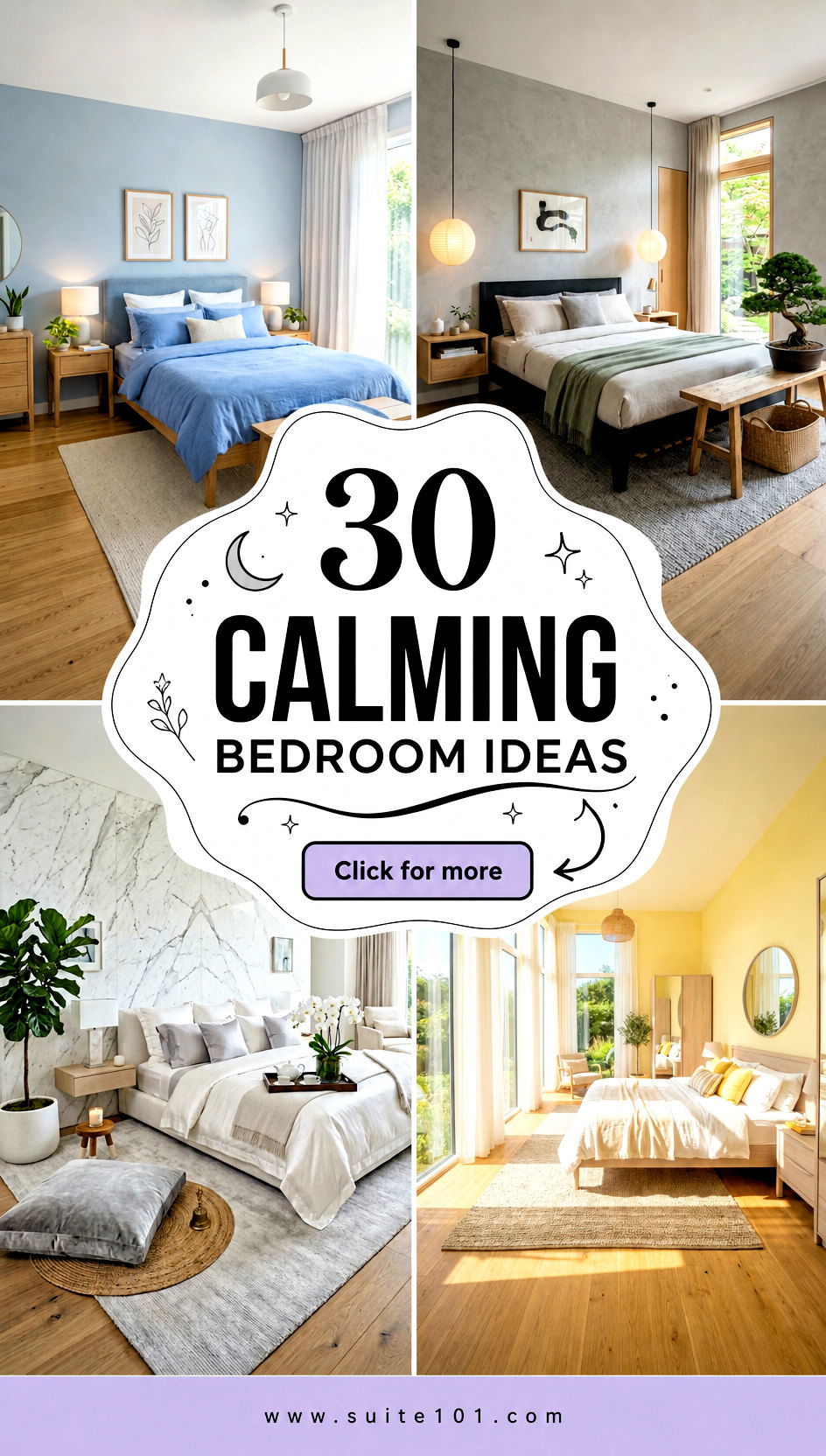 30 calming bedroom ideas for Better Sleep and Relaxing Vibes - 30 calming bedroom ideas for Better Sleep and Relaxing Vibes