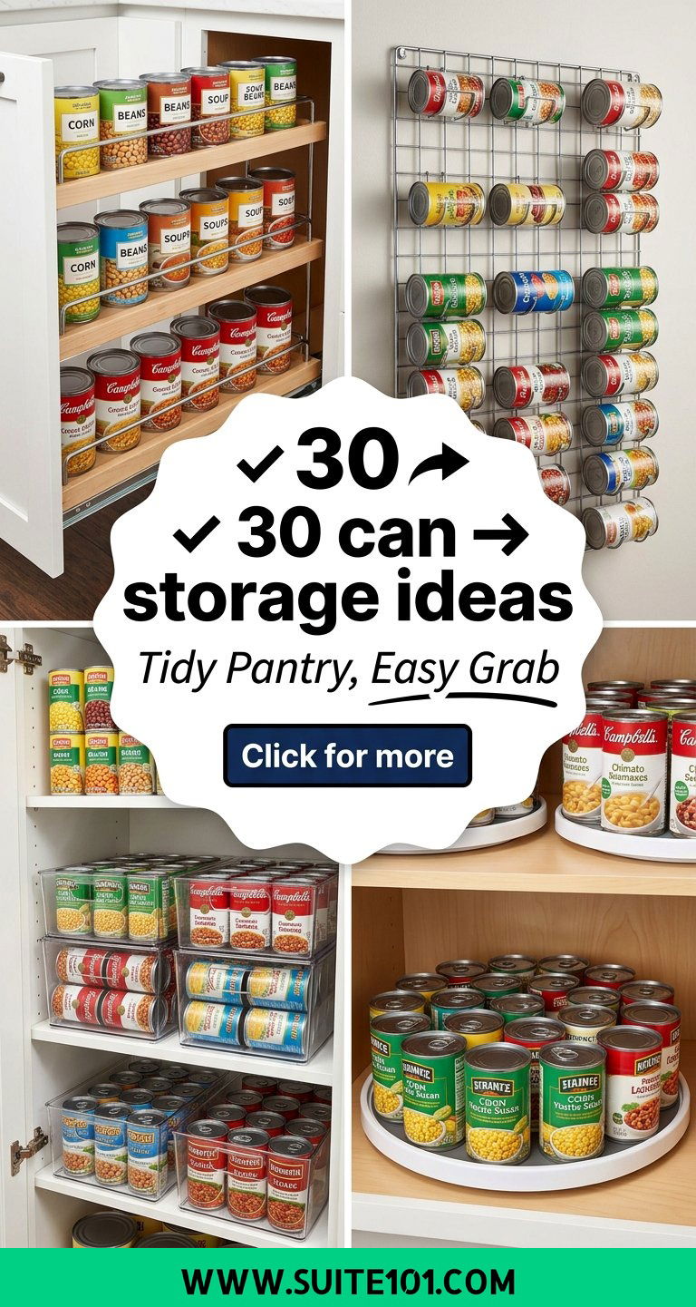 30 can storage ideas to Keep Your Pantry Tidy and Easy to Grab - 30 can storage ideas to Keep Your Pantry Tidy and Easy to Grab
