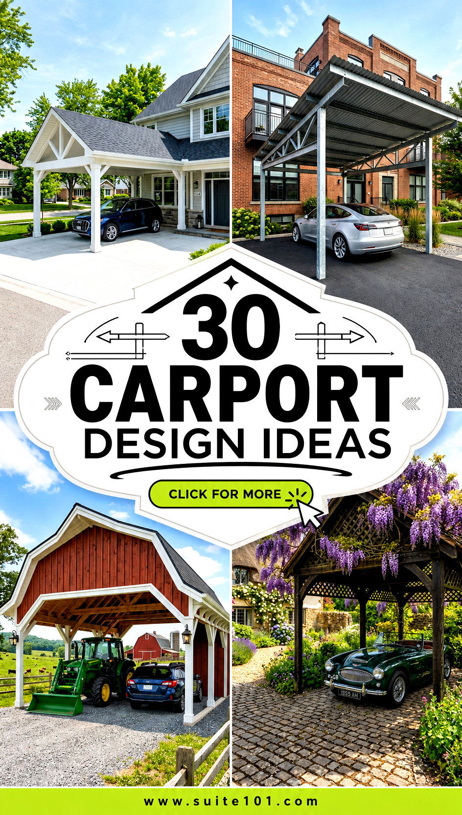 30 carport design ideas for curb appeal and smarter storage - 30 carport design ideas for curb appeal and smarter storage