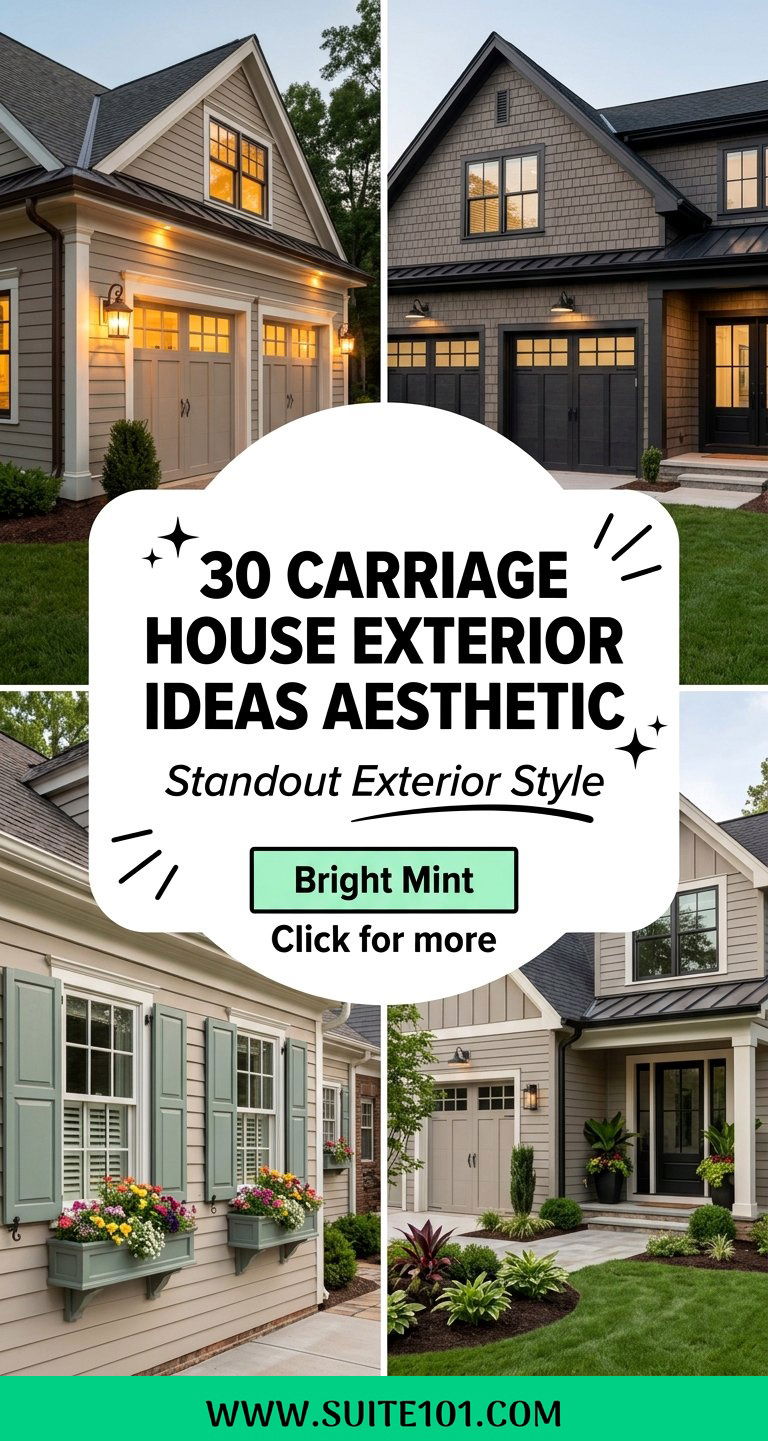 30 carriage house exterior ideas aesthetic for standout style - 30 carriage house exterior ideas aesthetic for standout style