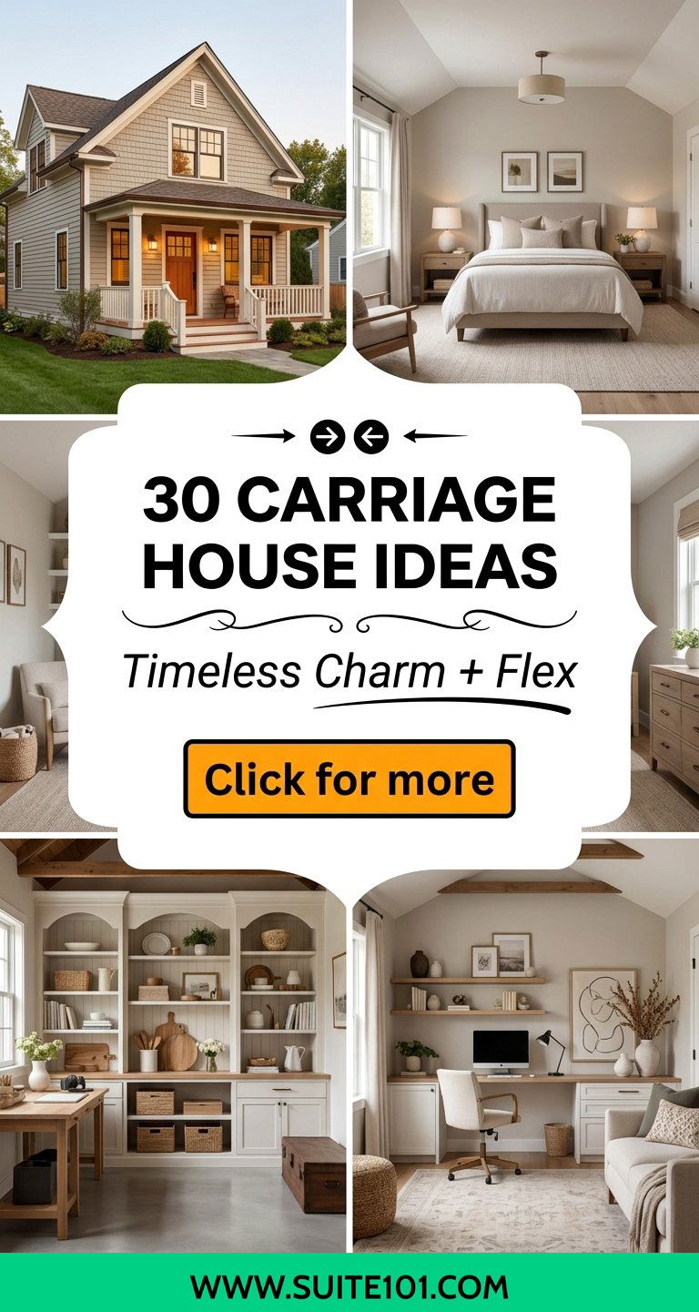 30 carriage house ideas for timeless charm and flexible space - 30 carriage house ideas for timeless charm and flexible space
