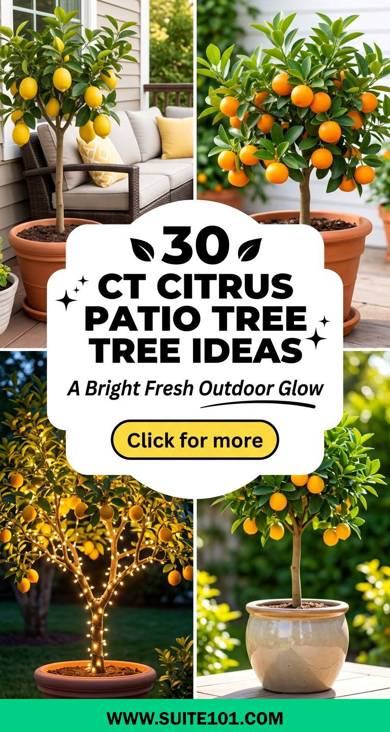 30 citrus patio tree ideas for a Bright Fresh Outdoor Glow - 30 citrus patio tree ideas for a Bright, Fresh Outdoor Glow