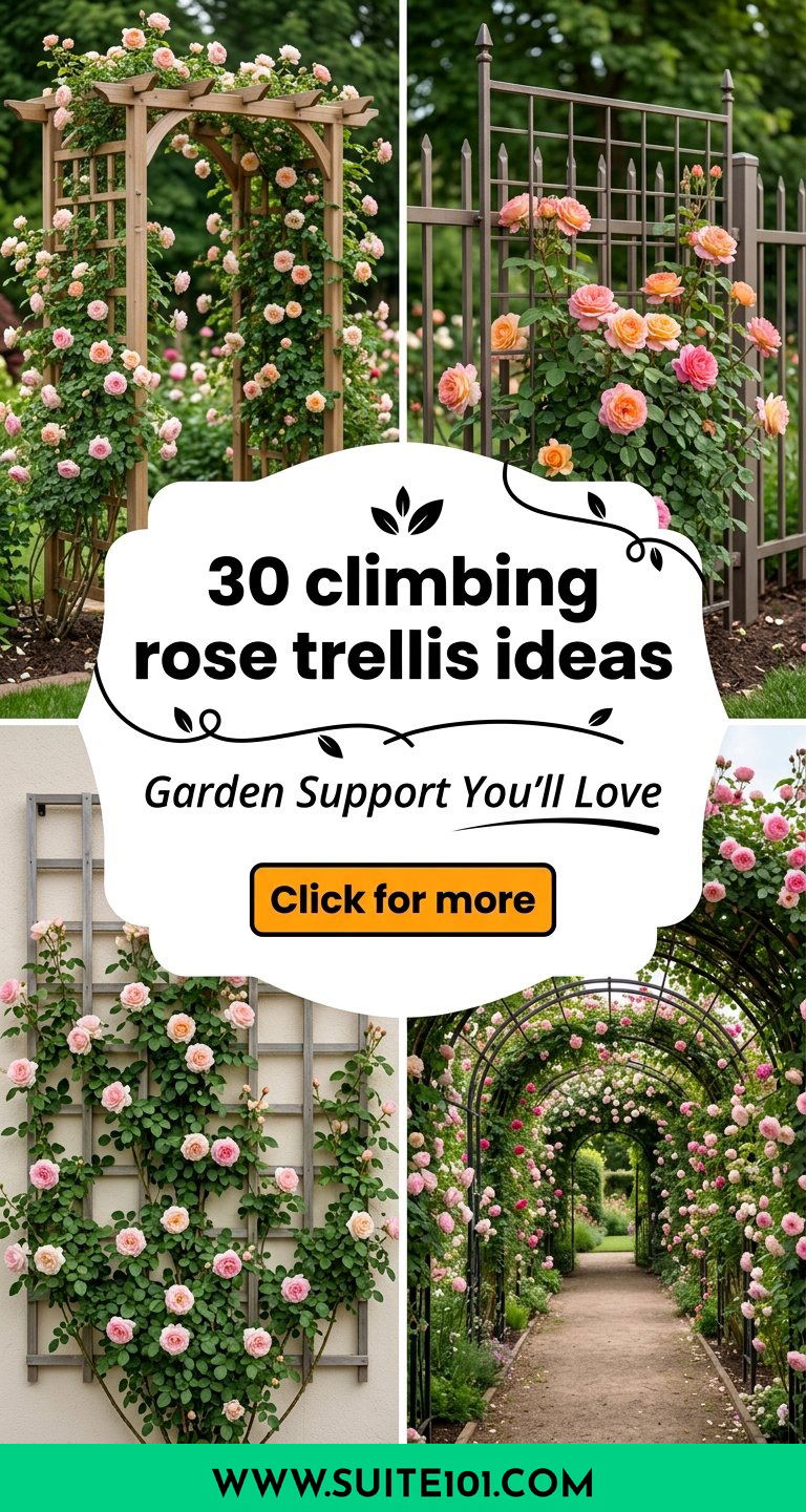 30 climbing rose trellis ideas Garden Support Youll Love - 30 climbing rose trellis ideas: Garden Support You'll Love