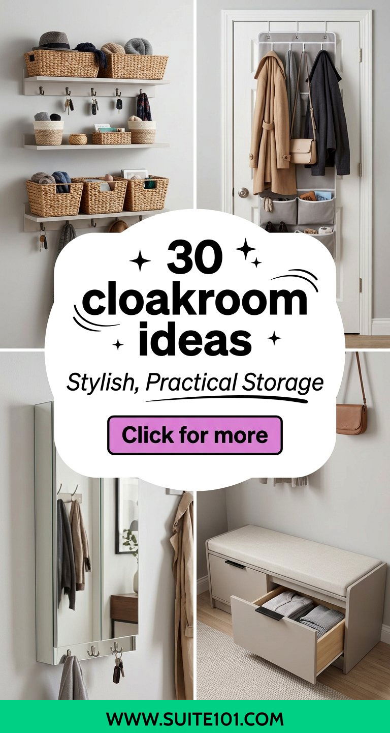 30 cloakroom ideas Stylish Practical Storage for Small Spaces - 30 cloakroom ideas: Stylish, Practical Storage for Small Spaces